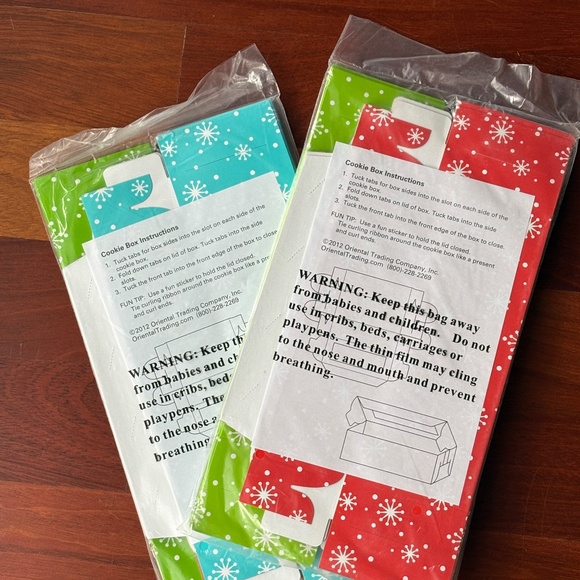 24 Holiday Cookie Boxes - NWT - Picture 4 of 5